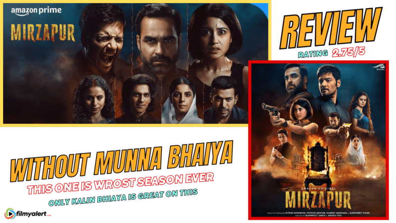 Mirzapur Season 3 Review