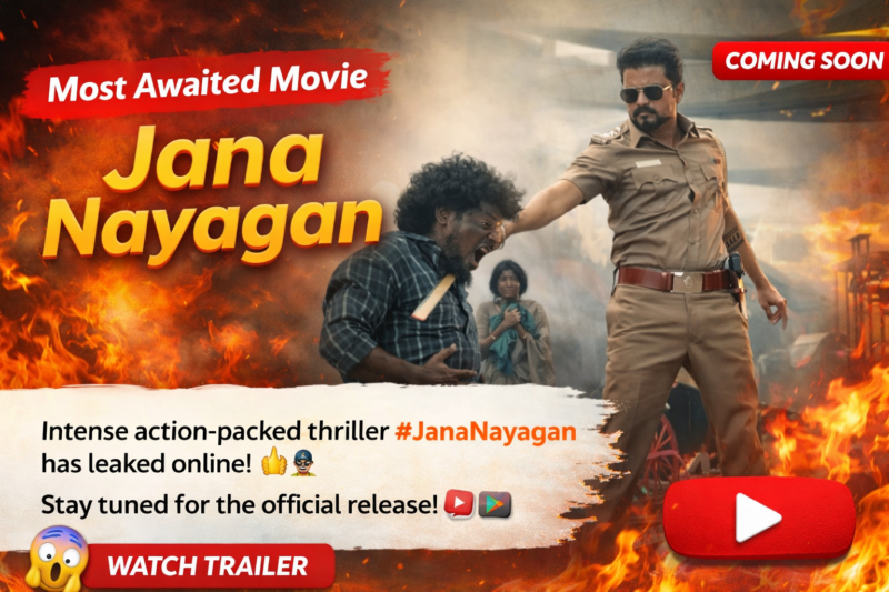 Vijay Thalapathy Latest Movie Jana Nayagan 2026 Leaked